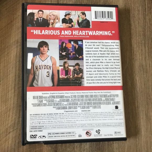 🌎 25% Off Bundles of 2+ items 🌎 17 Again - DVD - Picture 2 of 3
